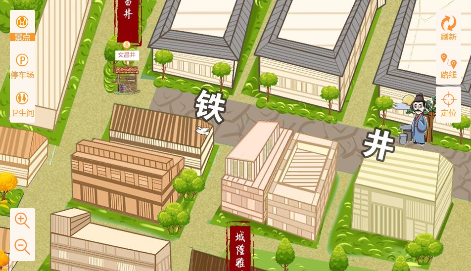 仁寿智慧景区：手绘地图与语音导览的完美融合